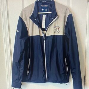 Ralph Lauren Navy and Gray Windbreaker
